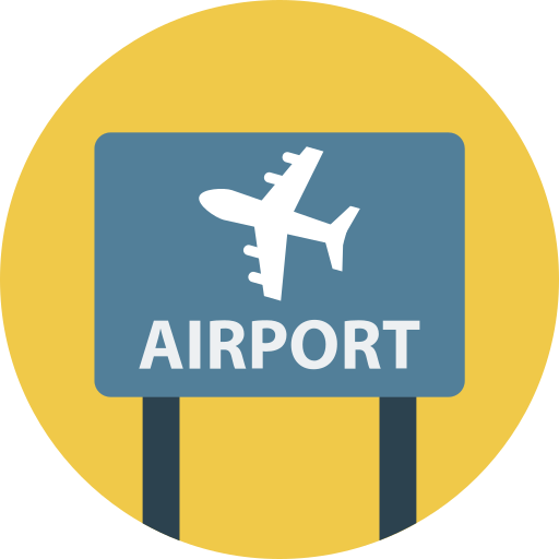 lotnisko Generic Circular ikona