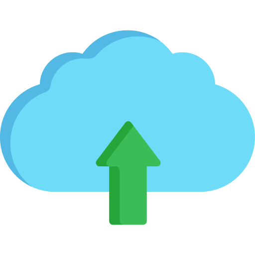 Cloud computing Special Flat icon