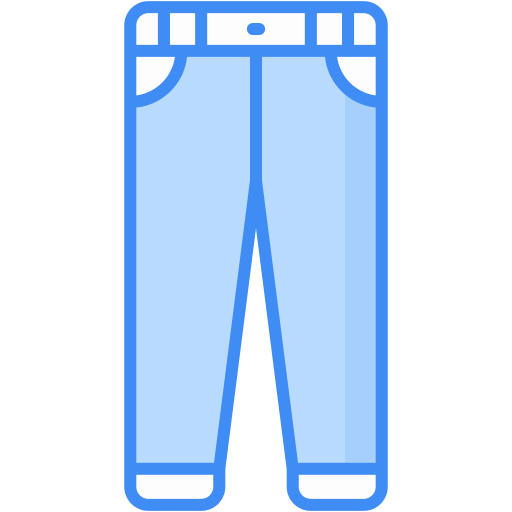 jeans Generic Blue Ícone