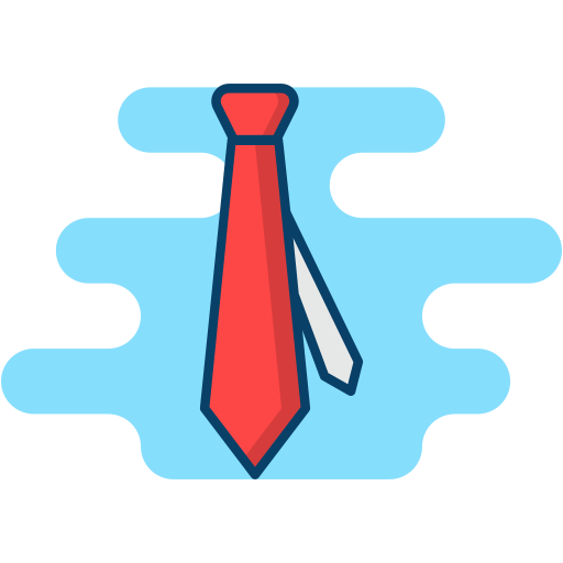 Tie Generic Rounded Shapes icon