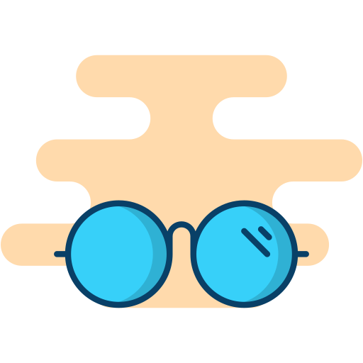 Sunglasses Generic Rounded Shapes icon