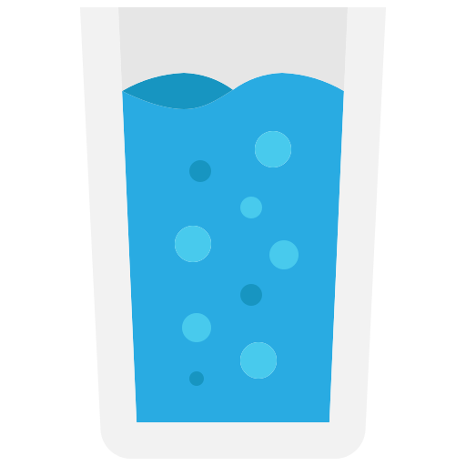 glas water Generic Flat icoon