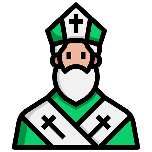 Святой Патрик Generic Outline Color иконка