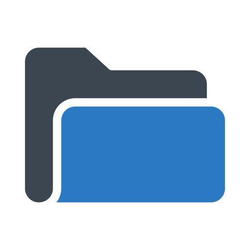 File storage Generic Blue icon