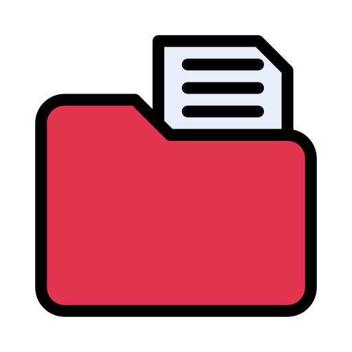 File storage Vector Stall Lineal Color icon