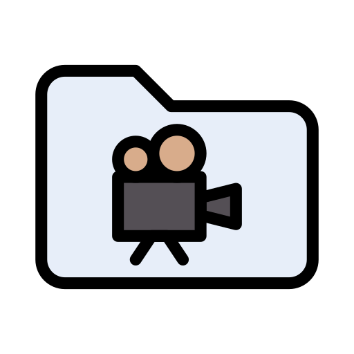 Video recorder Vector Stall Lineal Color icon