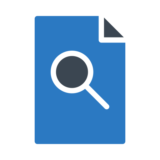 Inquiry Generic Blue icon