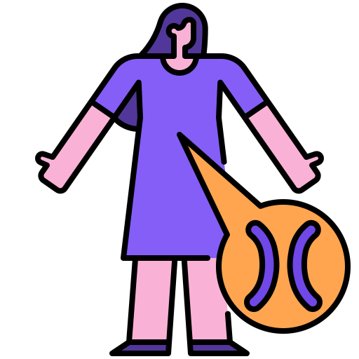 염색체 Generic Outline Color icon