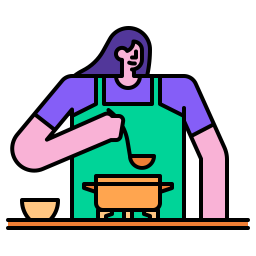 요리 Generic Outline Color icon