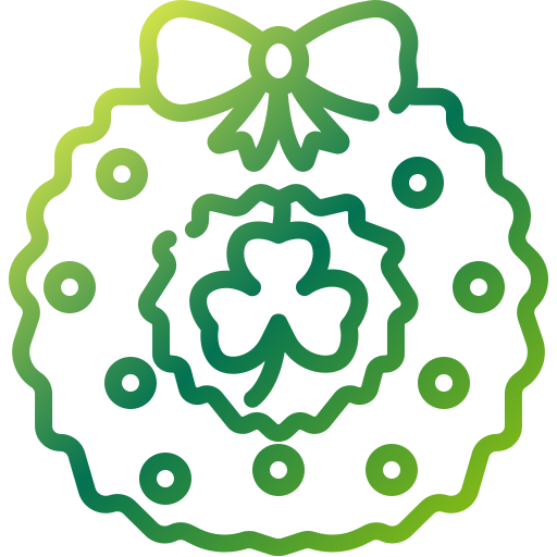 Wreath Generic Gradient icon