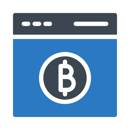 ビットコイン Generic Blue icon