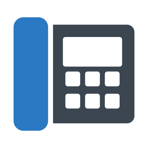 Landline Generic Blue icon