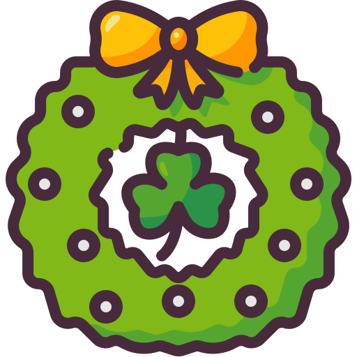 Wreath Generic Outline Color icon