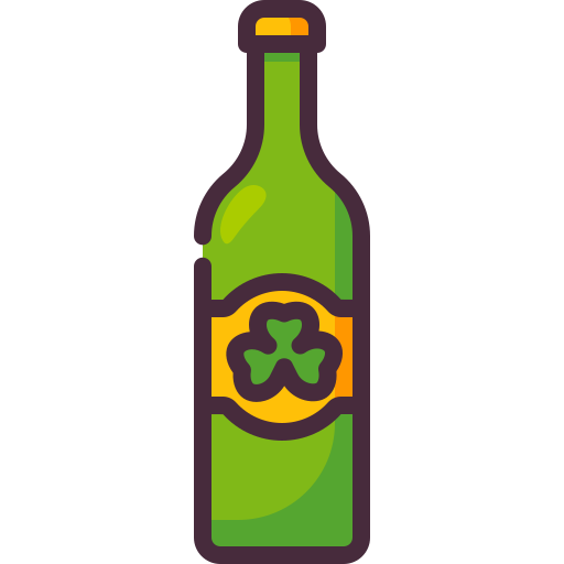 botella de cerveza Generic Outline Color icono