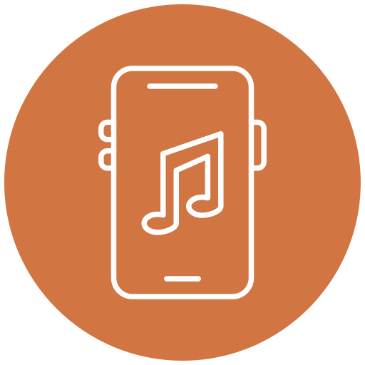音楽アプリ Generic Circular icon