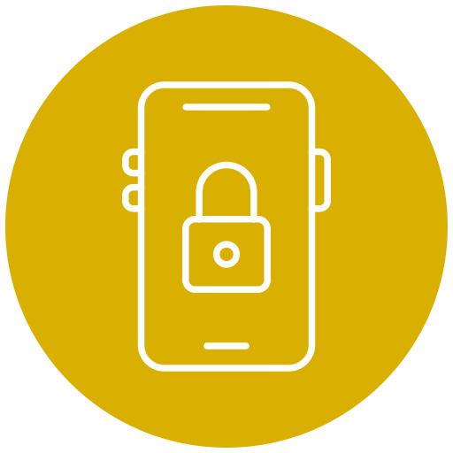 sicurezza mobile Generic Circular icona
