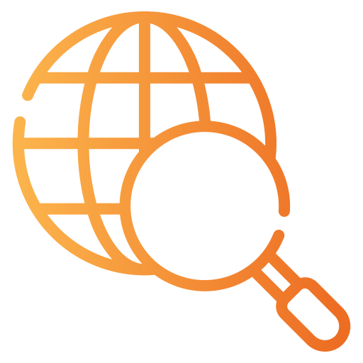 búsqueda global Generic Gradient icono