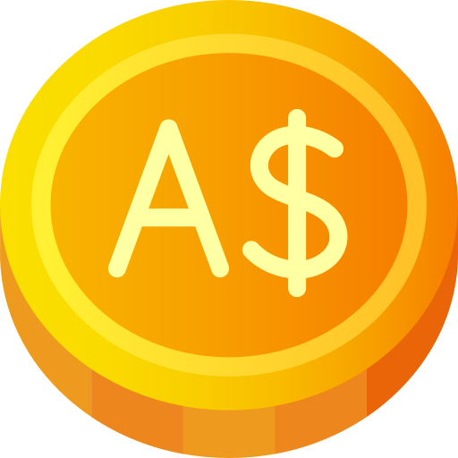 dollaro australiano Generic Flat Gradient icona