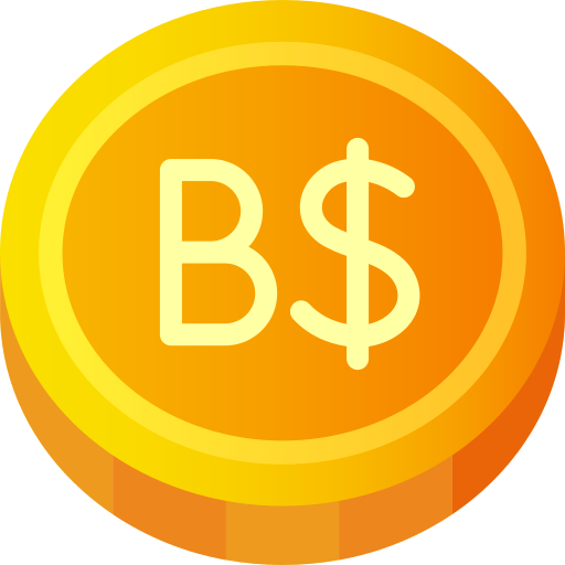 dolar bahamski Generic Flat Gradient ikona