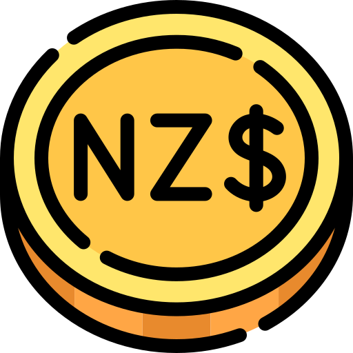 dollaro neozelandese Generic Outline Color icona