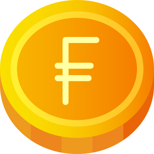 Swiss franc Generic Flat Gradient icon