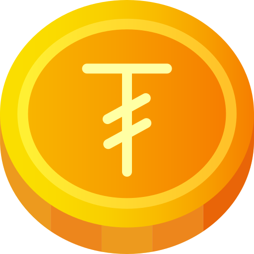 tugrik Generic Flat Gradient icoon