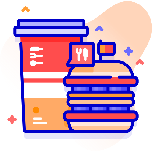 junk-food Special Ungravity Lineal color icon