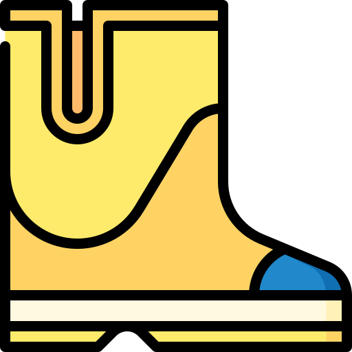 Rain boots Special Lineal color icon
