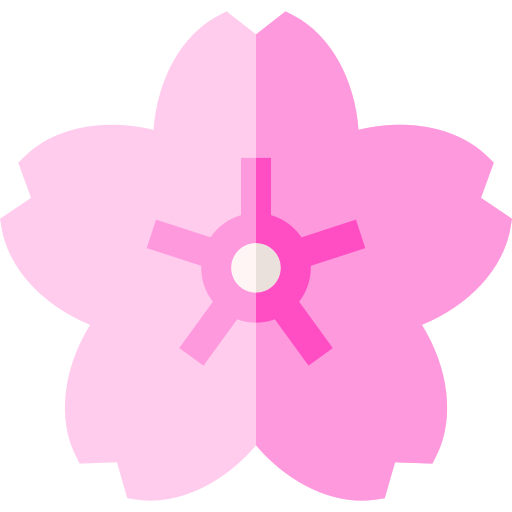 sakura Basic Straight Flat icon