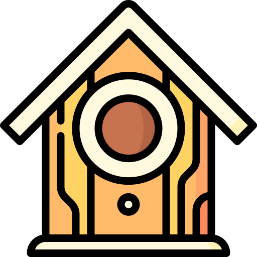 casa de pájaros Special Lineal color icono