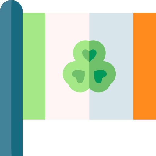 irland Basic Straight Flat icon