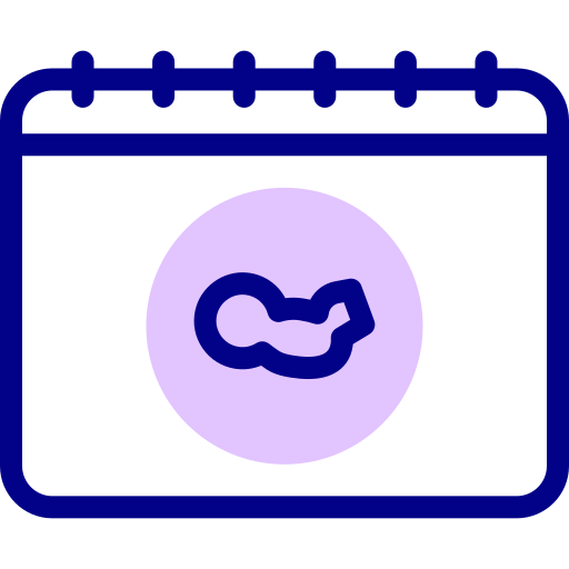 el embarazo Detailed Mixed Lineal color icono