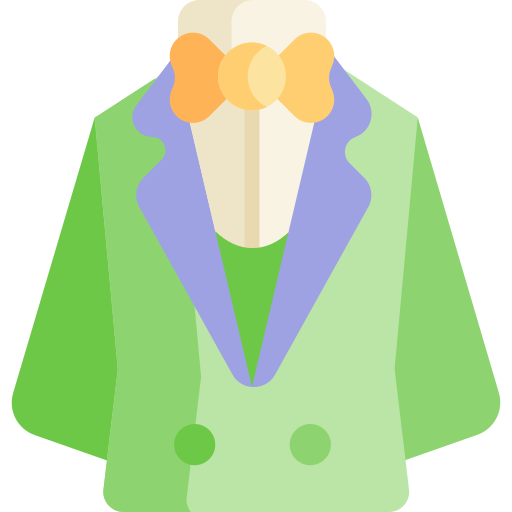 Suit Kawaii Flat icon