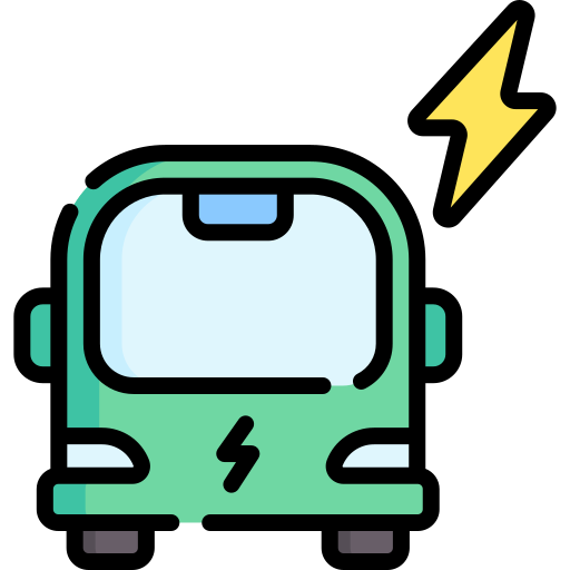 elektrobus Special Lineal color icon