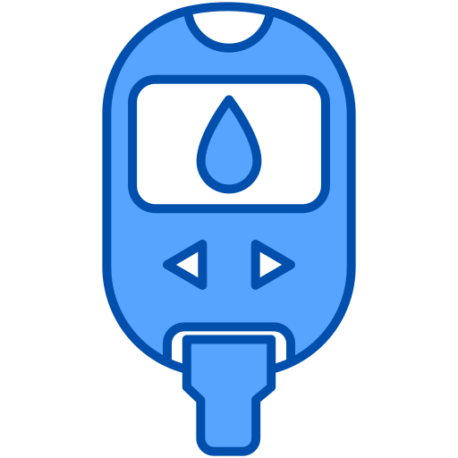 glucómetro Generic Blue icono