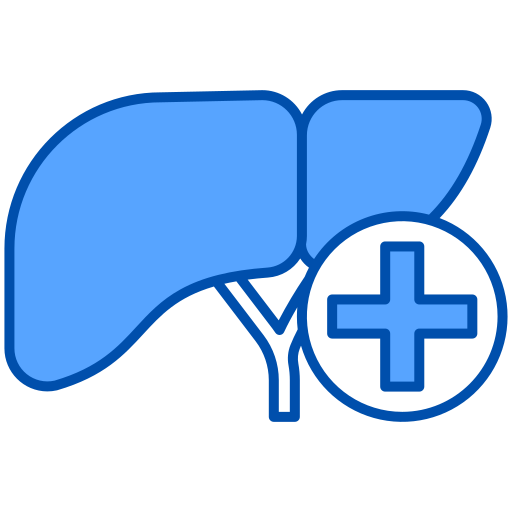 Hepatology Generic Blue icon