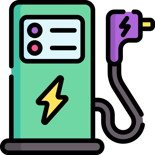 Зарядная станция Special Lineal color иконка