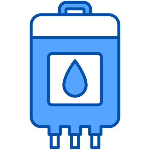 bolsa de sangre Generic Blue icono