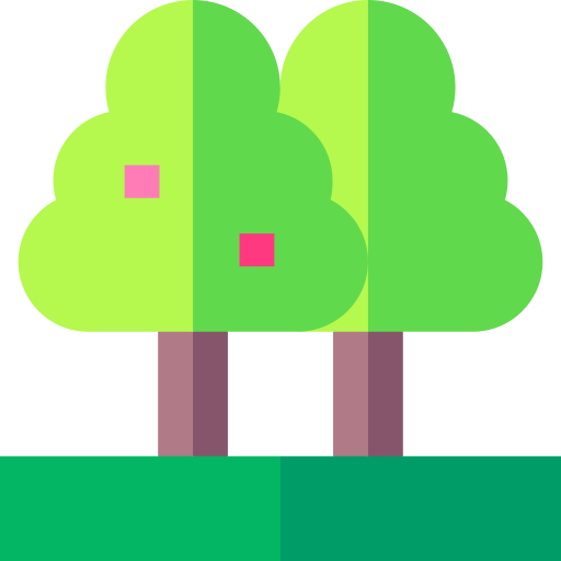 Forest Basic Straight Flat icon