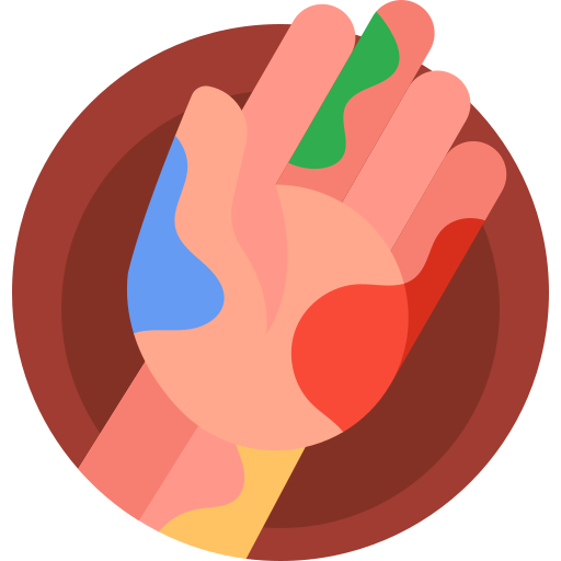hand Detailed Flat Circular Flat icon