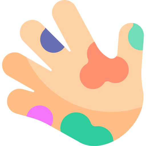 hand Kawaii Flat icon