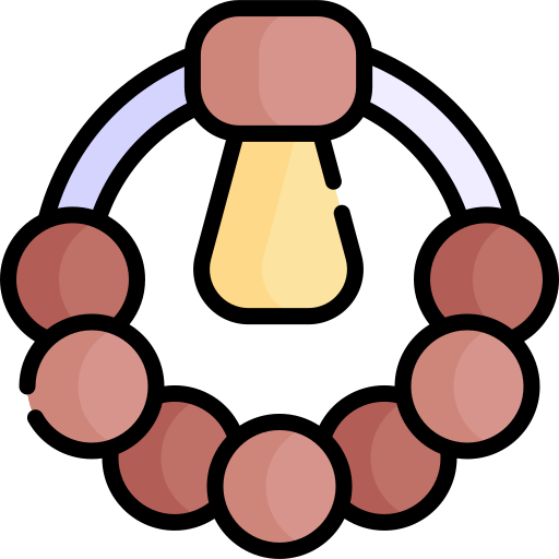 팔찌 Kawaii Lineal color icon