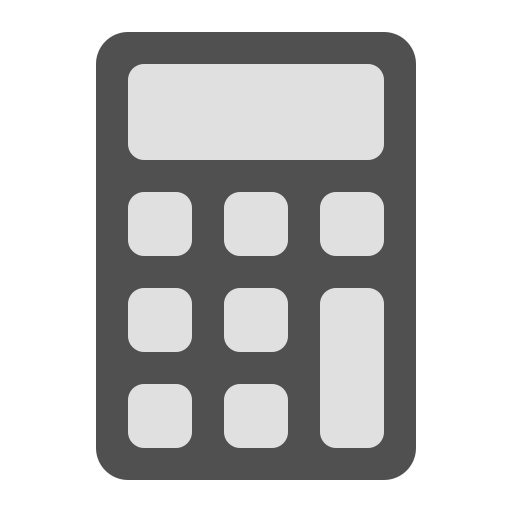 calculatrice Generic Flat Icône