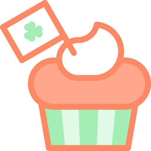 cupcake Detailed color Lineal color icon