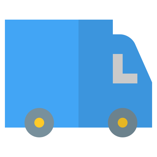 camión de envío Generic Flat icono