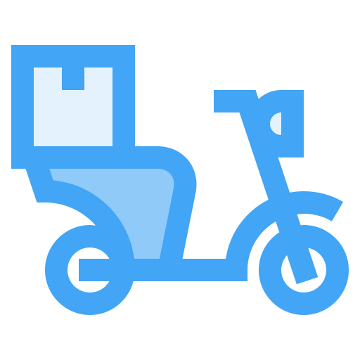 Motorcycle Generic Blue icon
