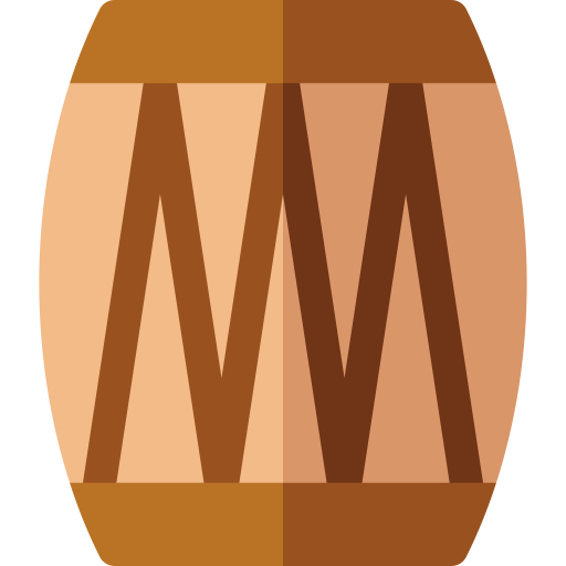 trommels Basic Rounded Flat icoon