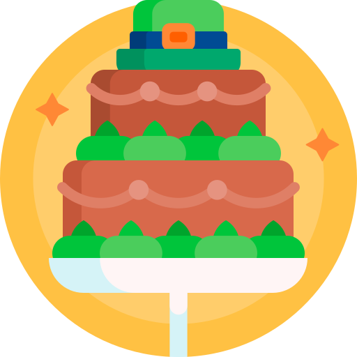 Cake Detailed Flat Circular Flat icon
