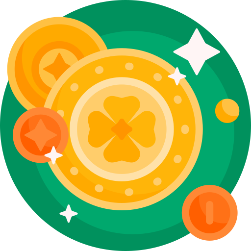 monedas Detailed Flat Circular Flat icono