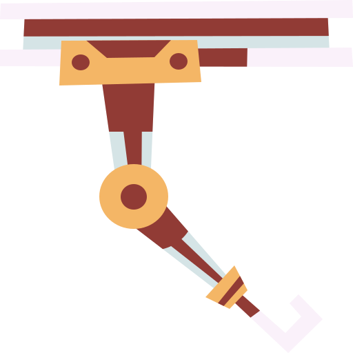 roboterarm Cartoon Flat icon